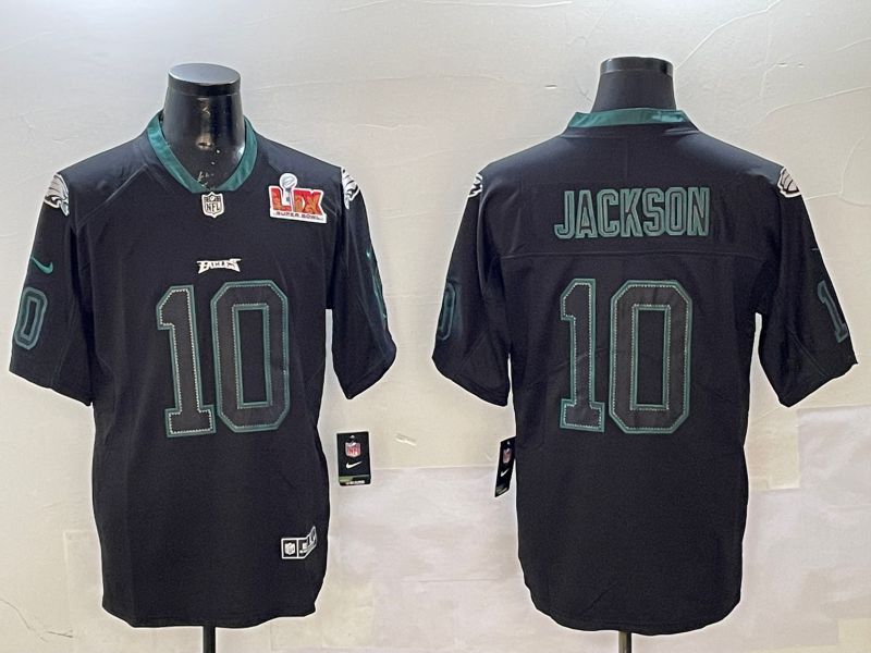 Men Philadelphia Eagles #10 Jackson Black Classic 2025 Nike Limited NFL Jersey style 2->kansas city chiefs->NFL Jersey
